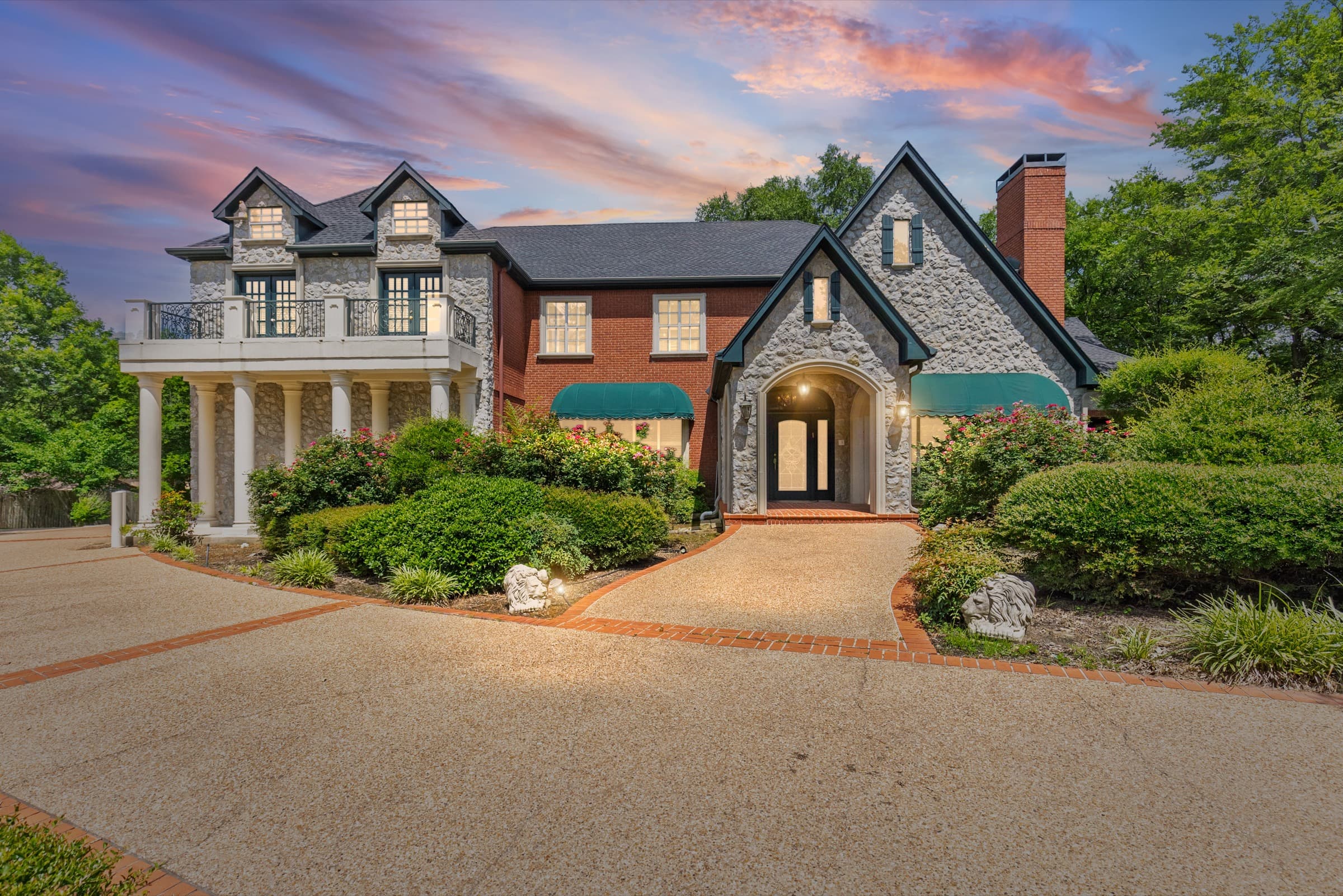 Twilight exterior photography